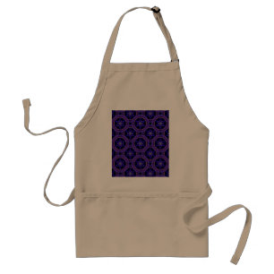 Floral Modern Boho Elegant Abstract Pattern #505 Standard Apron