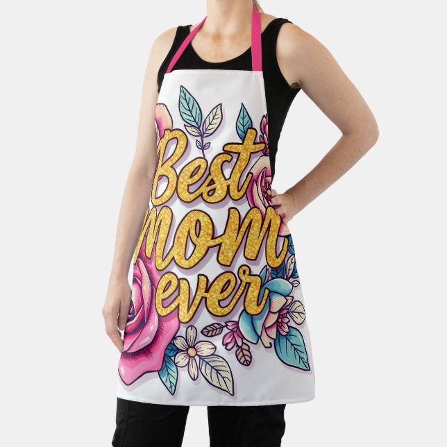 Floral Modern Luxury Gift Collection Apron (Insitu)