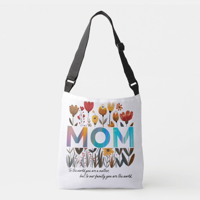 Floral MOM Bag (Front)