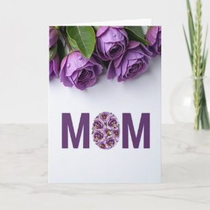 Floral Mom Letter Card