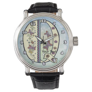 floral Monogram Q Watch