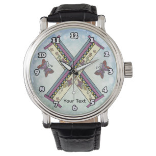 floral Monogram X Watch