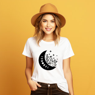 Floral Moon T-Shirt