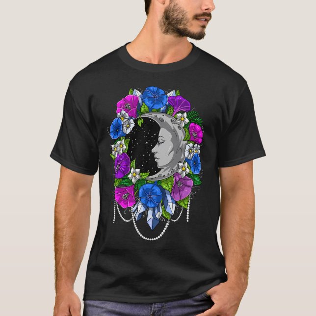 Floral Moon T-Shirt (Front)