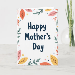 Floral Mother Day Card