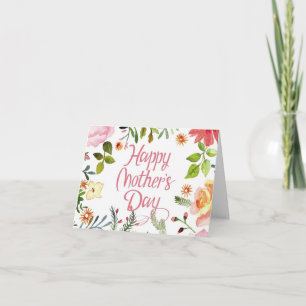 Floral Mother's Day Card