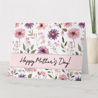 Floral Mother's Day Card
