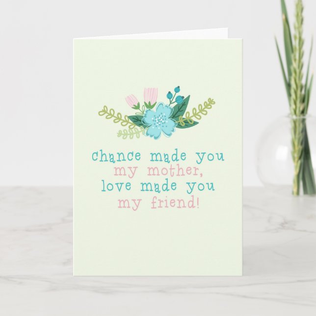 Floral Mother's Day Card (Front)