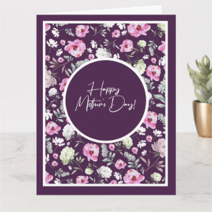 Floral Mother's Day Card