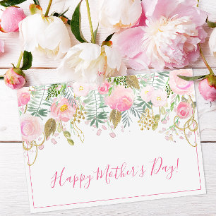 Floral Mother's Day Card