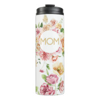 Floral Mother's Day Gift Mum Tumbler