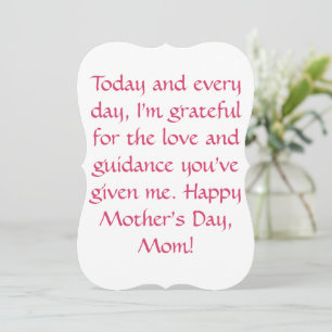 Floral Mother's Day Greeting Card: A Beautiful Way