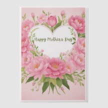 Floral Mother's Day Greeting Card
