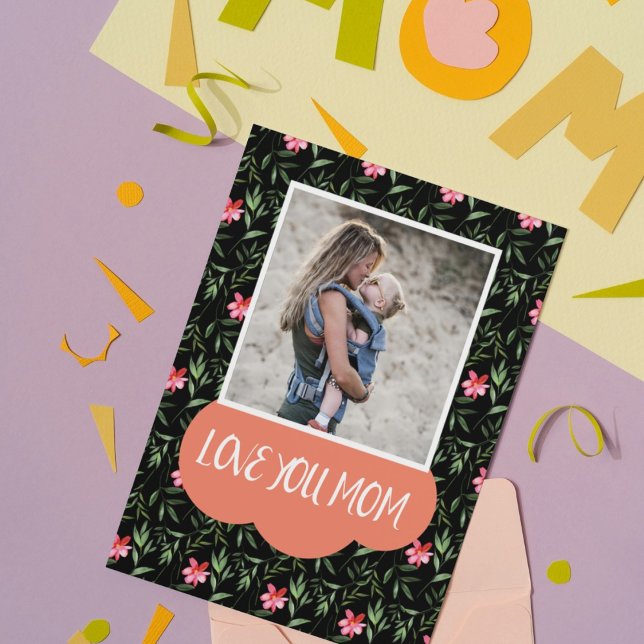 Floral Mothers Day  Holiday Postcard (Creator Uploaded)