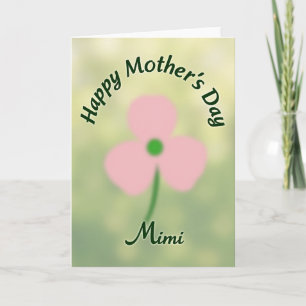 Floral Mothers Day Hues Card