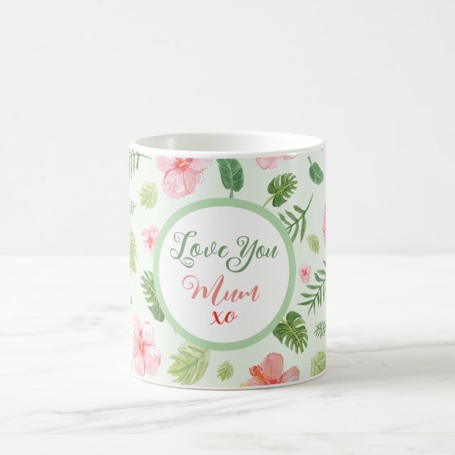 Floral Mother's Day  Magic Mug (Center)
