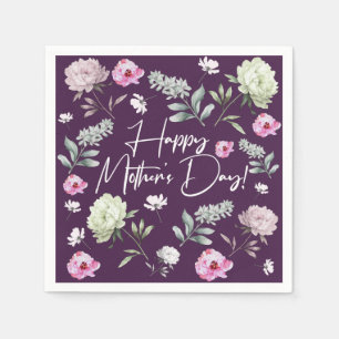 Floral Mother's Day Napkin