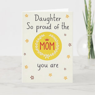 Floral Mothers Day Pride Card