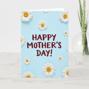 Floral Mothers Day Wish Card