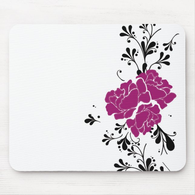 Floral Mouse Mat (Front)