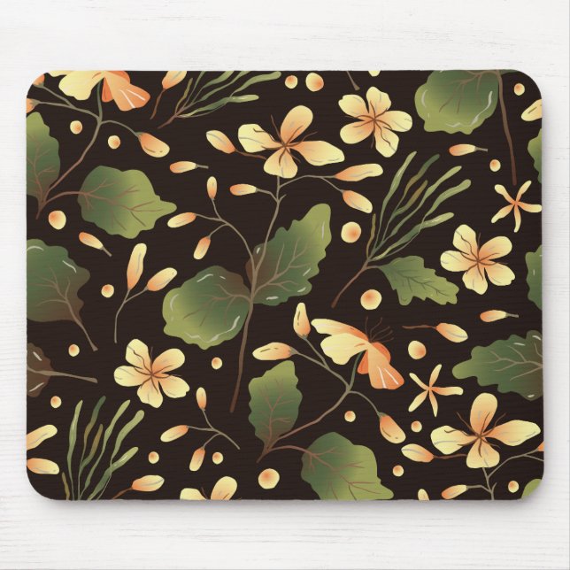 Floral Mouse Pad (Front)