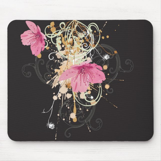 Floral Mousepad (Front)