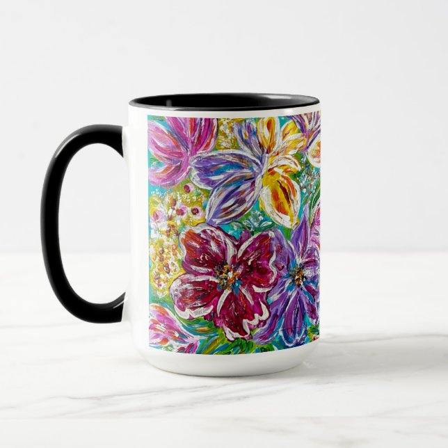 Floral Mug (Left)