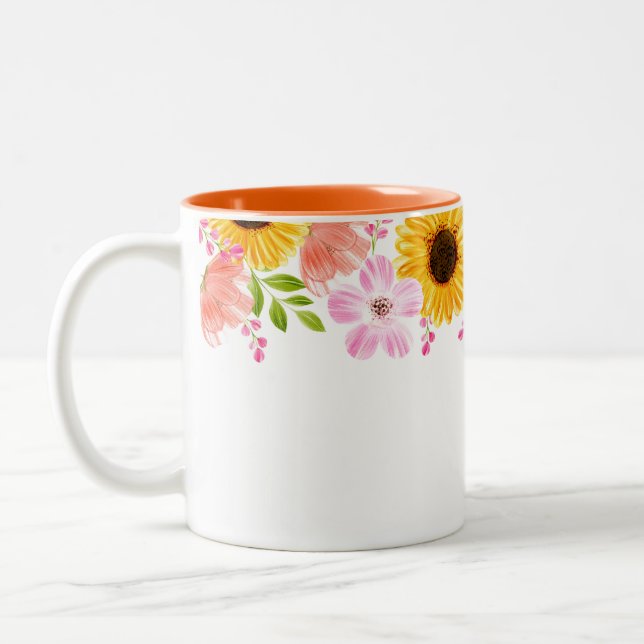 Floral Mug (Left)