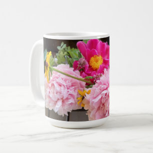floral mug