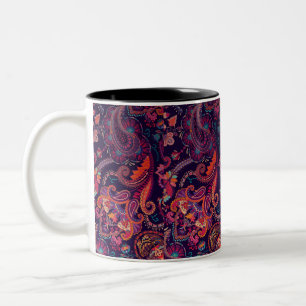 floral mug