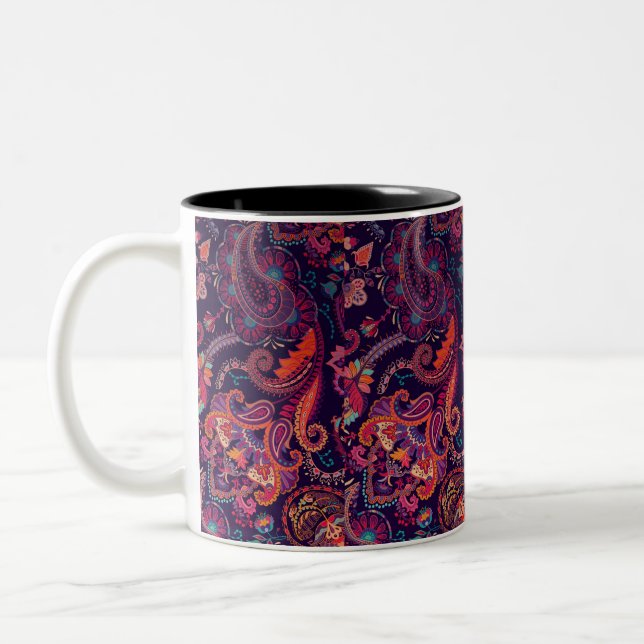 floral mug (Left)
