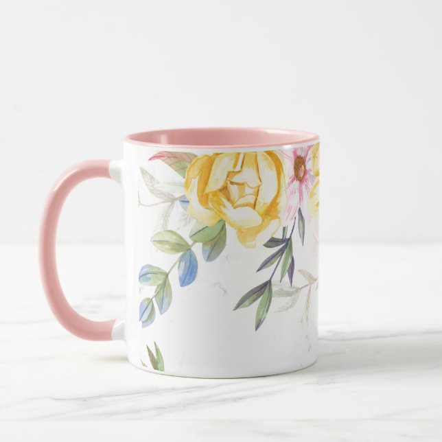 Floral Mug (Left)