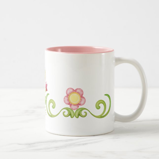 Floral mug 1 (Right)