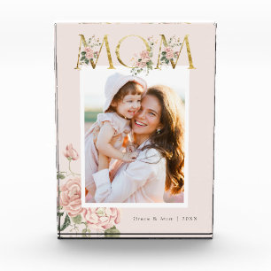 Floral Mum Photo Block