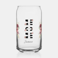 Floral Mum- Pink and Cream Personalised Libby