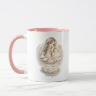 Floral Muse Angel Mug
