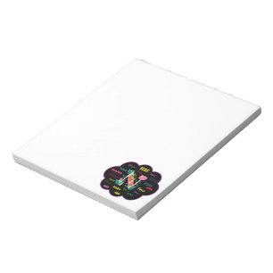 Floral Name Nana Notepad