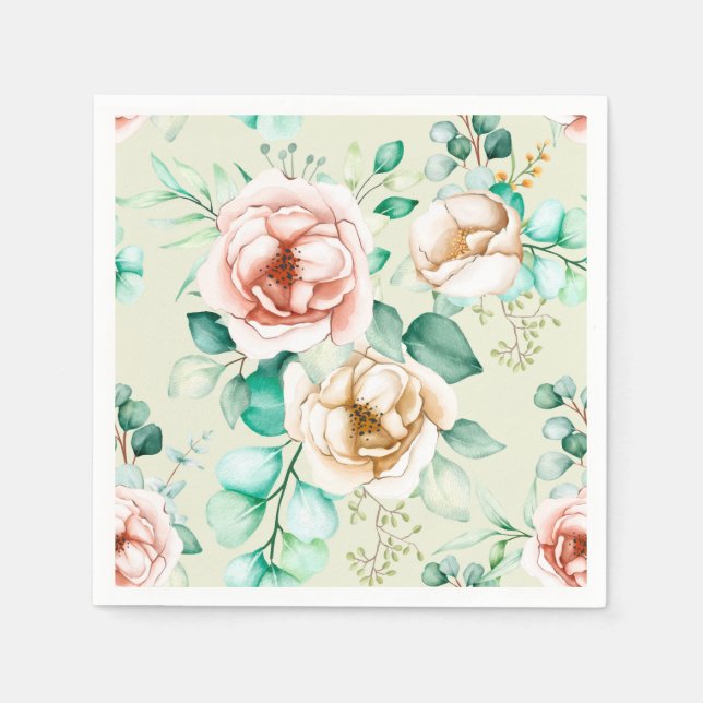 Floral Napkin (Front)