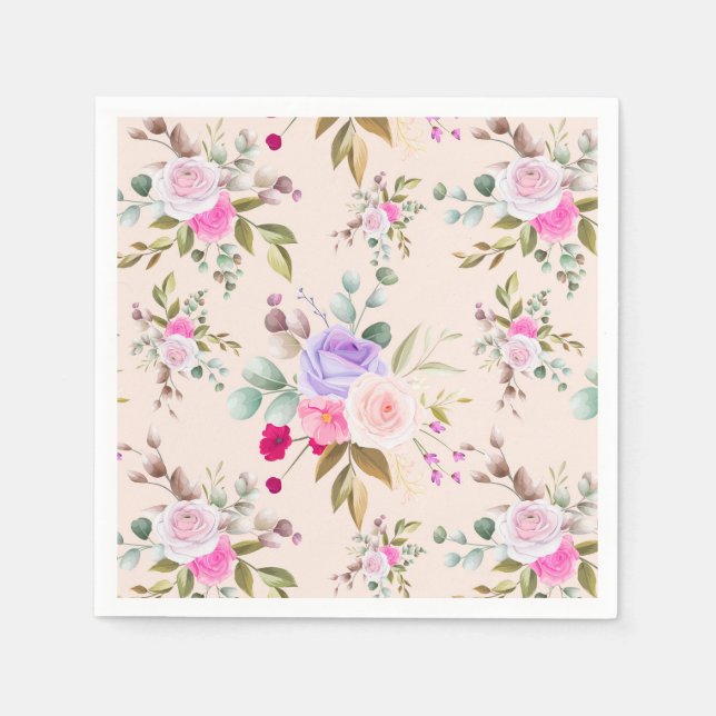 Floral Napkin (Front)