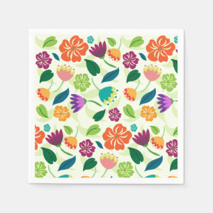 Floral  napkin