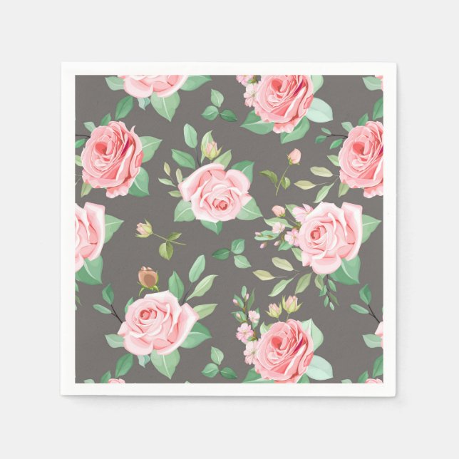 Floral Napkin (Front)