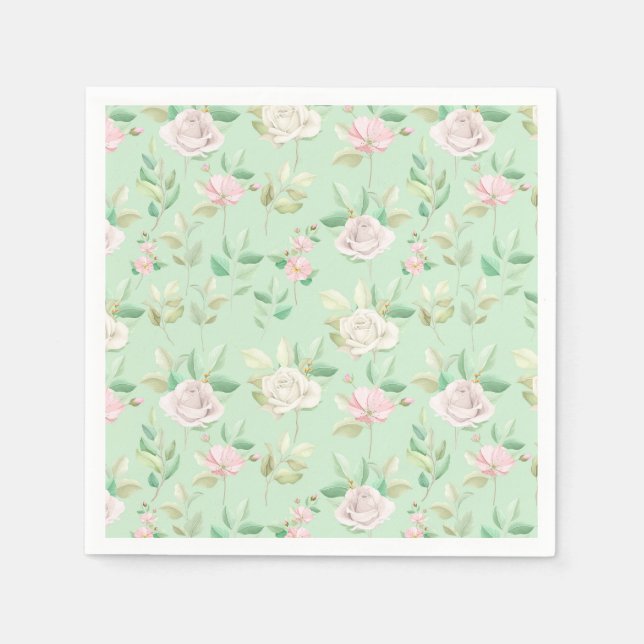 Floral Napkin (Front)