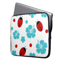 Floral Nature Ladybugs