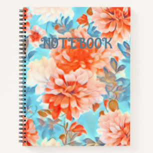 Floral  notebook