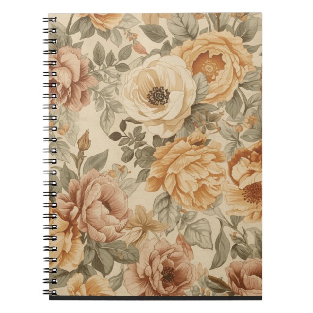 Floral notebook (Front)