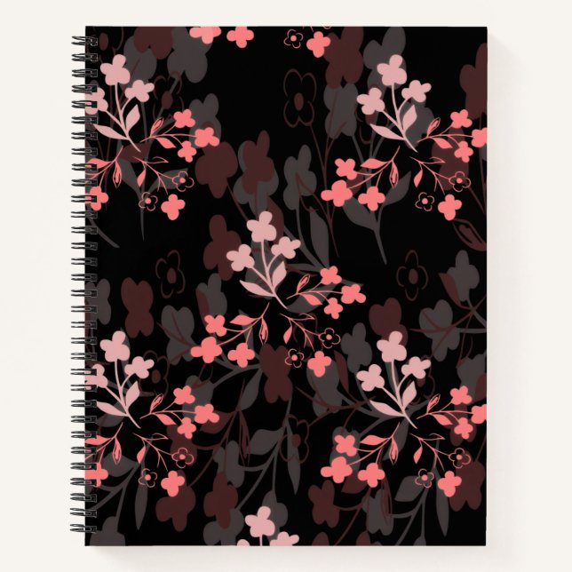 Floral notebook (Front)