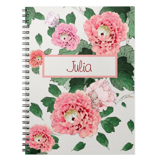 Floral Notebook (Front)