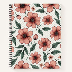 Floral notebook