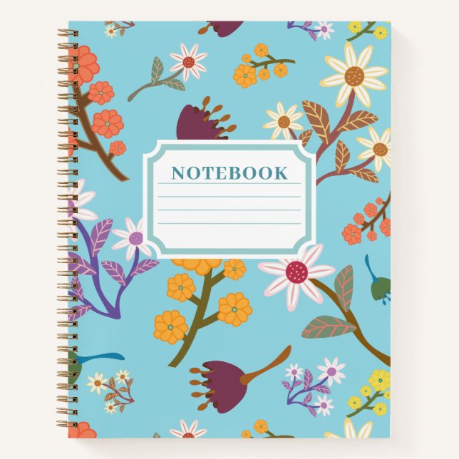 Floral Notebook (Front)