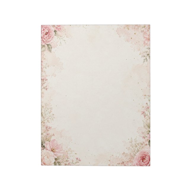 Floral Notepad (Rotated)